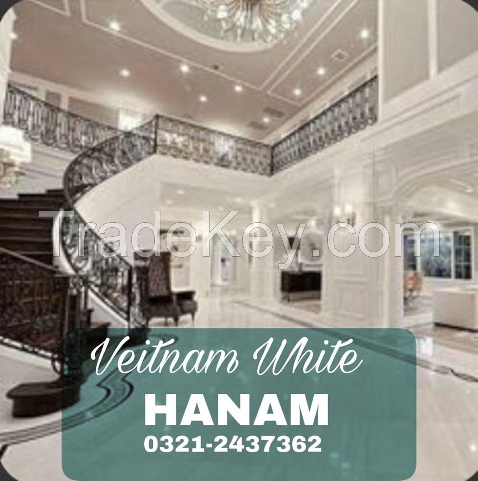 Flawless Vietnam White Marble