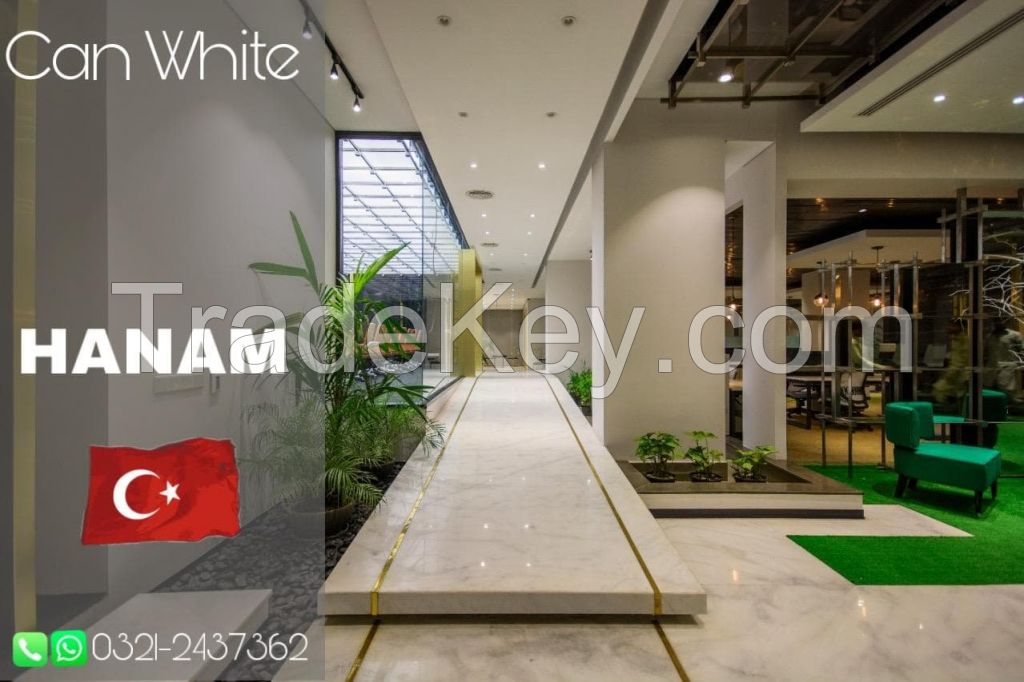 Can White Marble