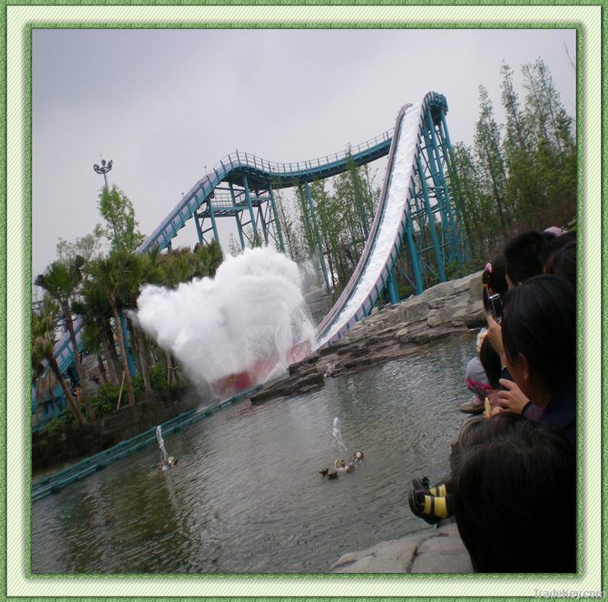 [Super adventure]water park log flume rides