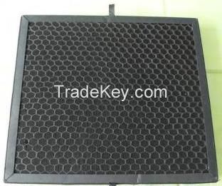 Honeycomb active carbon filter