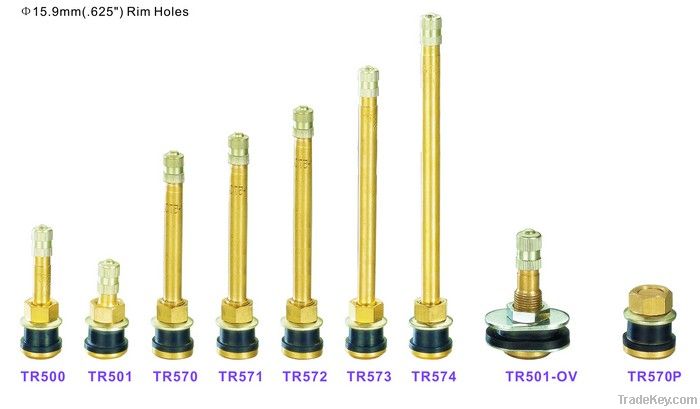 Tubeless Type Tire Valves for Truck & Bus