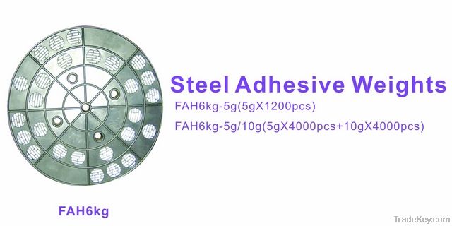 Steel Adhesive Weights