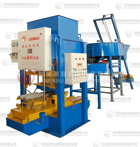 colour tile making machine