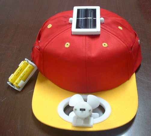 Solar Fan Cap