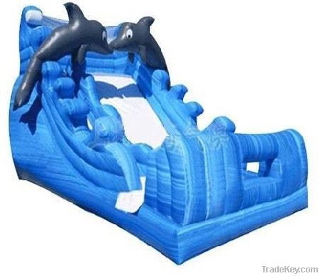 SeaWorld inflatable slide