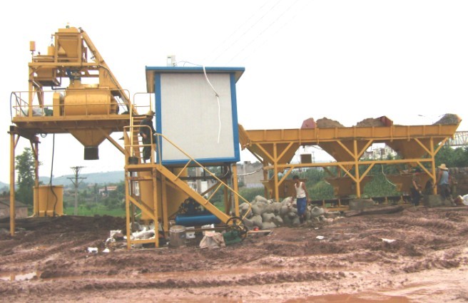 concrete mixing plant