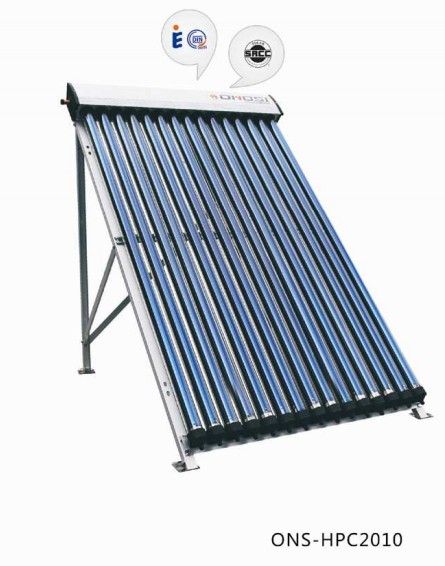 heat pipe solar collector