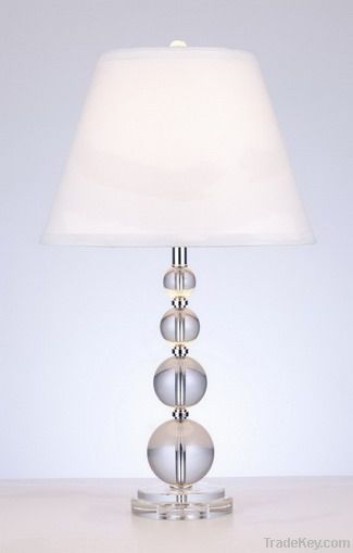 27.75&quot;Lead-Crystal table lamp USD$30.00