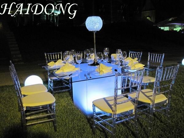 Clear Resin Chiavari Chair for event