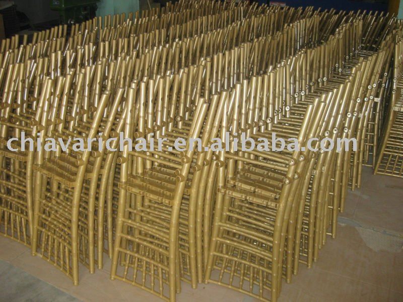 Plastic Golden Chiavari Chair
