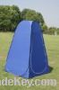 Portable outdoor toilet tent