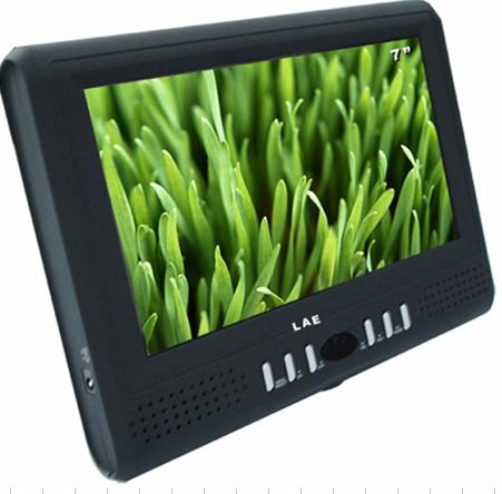 7" TFT LCD DVB-T Combo with Analog TV