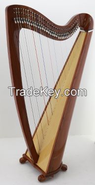 Lotus 34 Strings Lever Harp