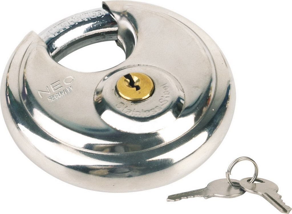 STAINLESS STEEL DISCUS PADLOCK