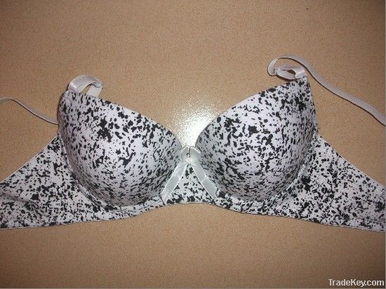 Printed Cotton Bra