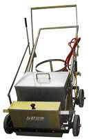 Road  marking machine:Zebra crossing heat fusion road marking machine