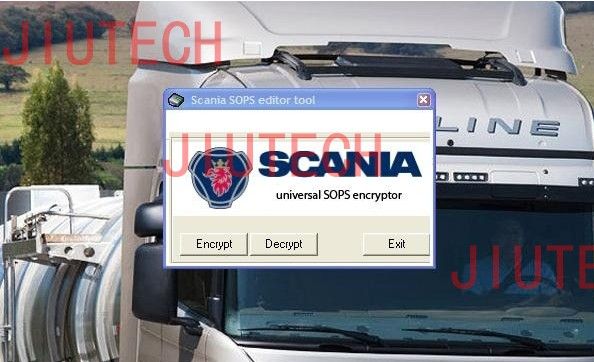 SOPS File Encryptor / Decryptor for disable adblue / modify parameters used for SCANIA