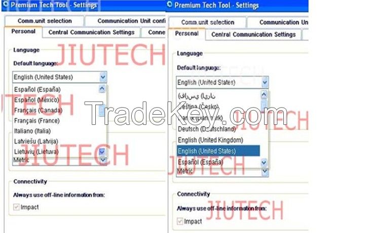 Vocom Excavator Scanner 88890300 Communication Interface