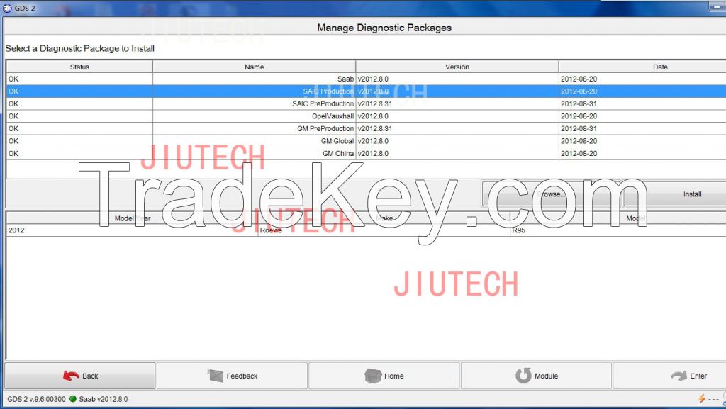 TECH2 with 24V adapter for truck diagnostic V11. used for ISUZU