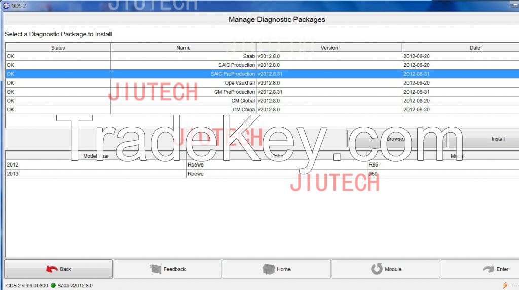 TECH2 with 24V adapter for truck diagnostic V11. used for ISUZU