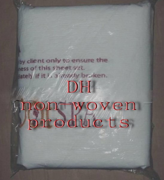 Non-woven bed sheets