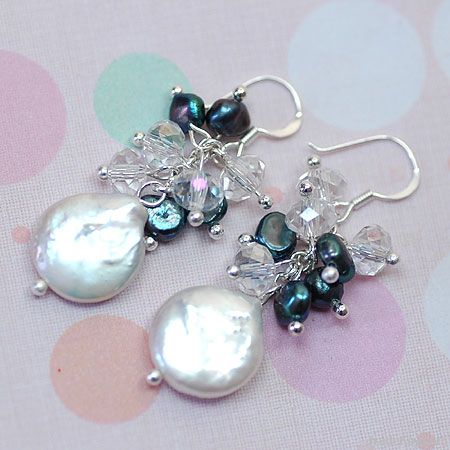 freshwater pearl earring