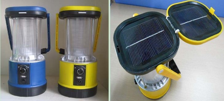 portable solar lantern