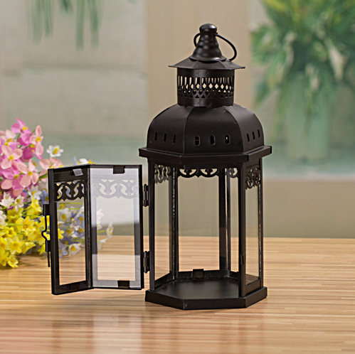 Iron Candle Lantern