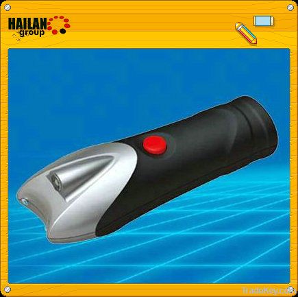 supervoltage self-defensive flashlight/electric shock LED torch/ stun