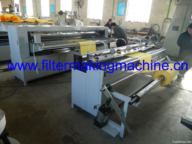 full auto knife pleating machine