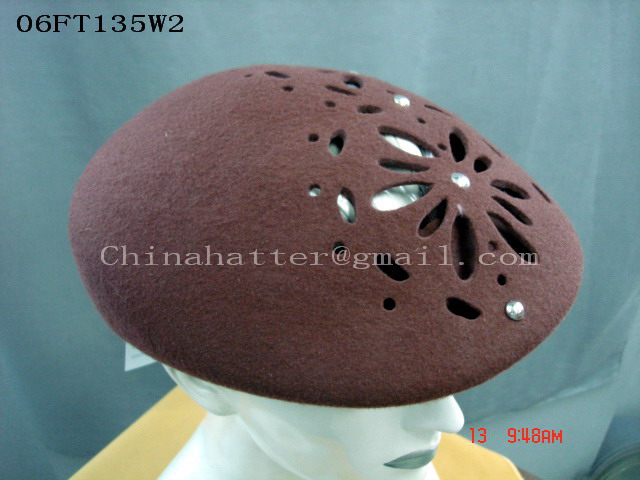 Chinahatter supply felt hat,orgenza hat,sinamay hat,millinery