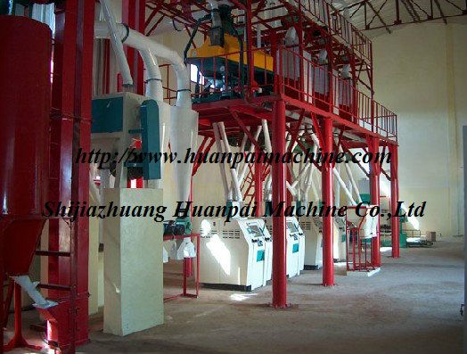 wheat and maize flour milling machinery