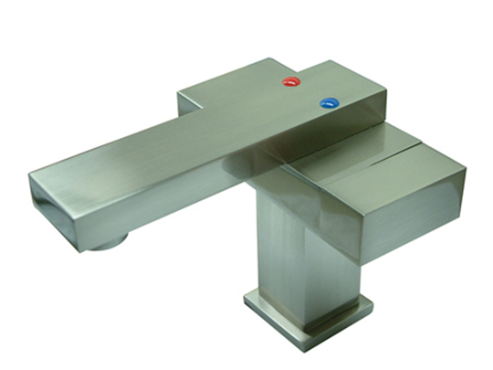 brushed nickel waterfall faucets