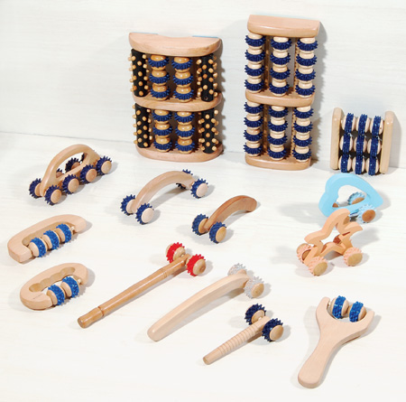 wooden massager