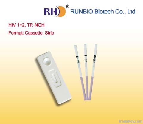 HIV Home Test Kit 1+2 Whole Blood Test Rapid Diagnostic Test strip