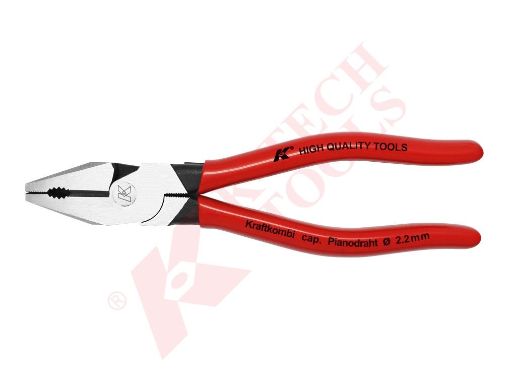 High Leverage Combination Pliers &amp;lt;PVC Coated Handles&amp;gt;