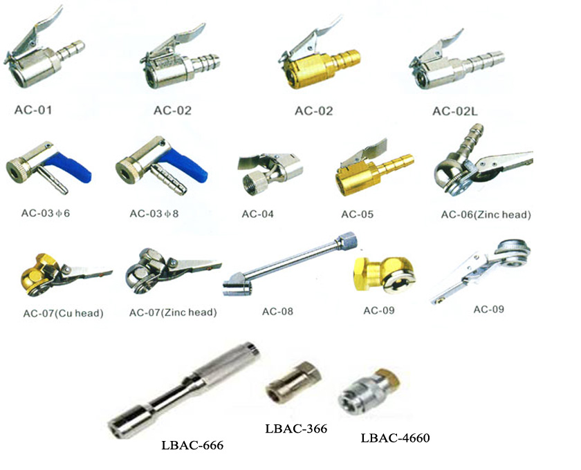 air chuck, tire inflation tools, tyre inflate gauge, car inflator