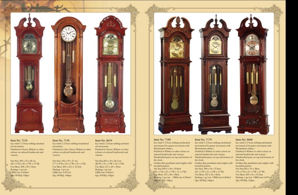 Grandfather clock series 11