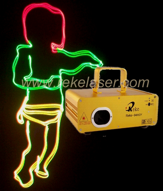 stage laser light/club light--rgy & rgb animation laser