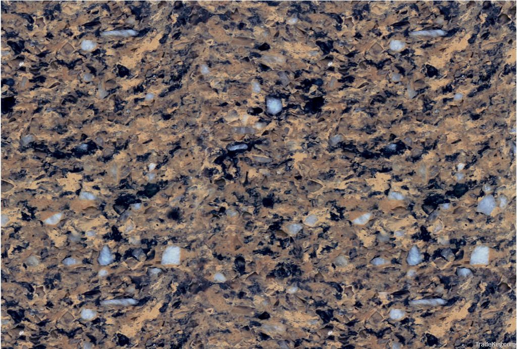 Brown Artificial Quartz Stone (Silestone Color)