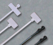 Self-locking nylon cable ties