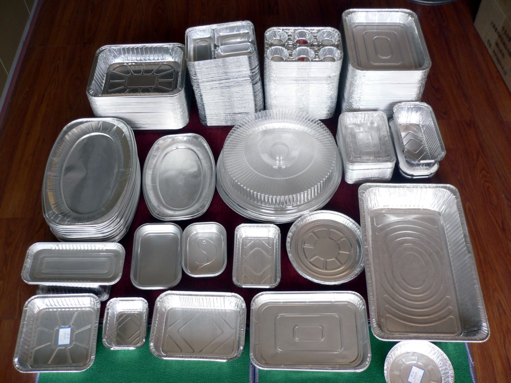 aluminum foil container