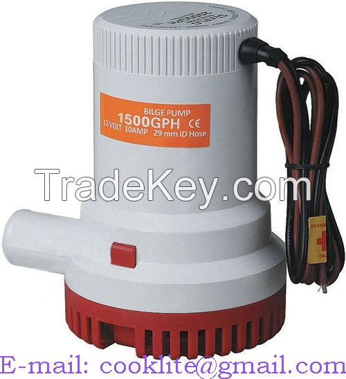 DC Bilge Pump Submersible Water Pump