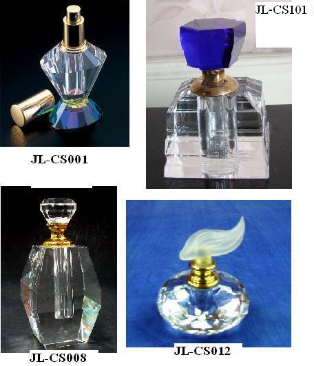 Crystal Crafts--Perfume Bottle