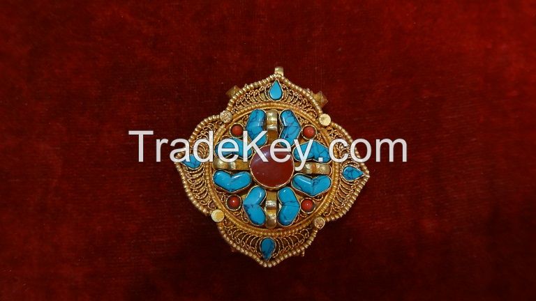 Tibetan Ghau Pendant