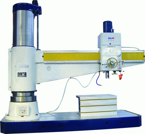 Radial drilling machine