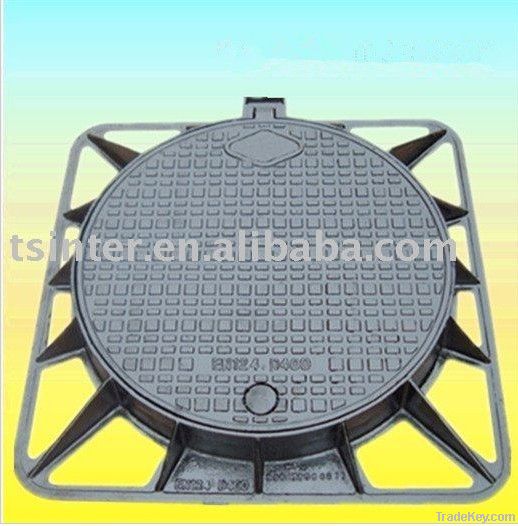 Ductile iron manhole cover