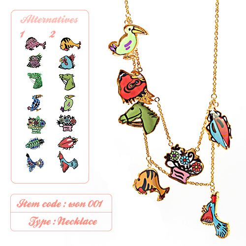 The Nymph Animal Necklace