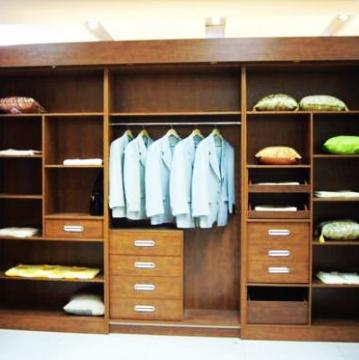 wood wardrobe