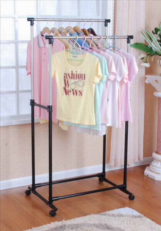 Double Garment Rack